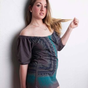 halle-lovelady-turquoise-skirt-boudoir-photography-okc