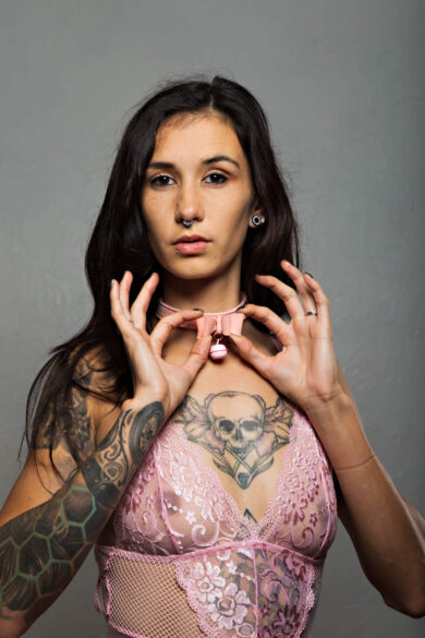 Glamour Portrait GreasyRose Showing Proof of Ownership