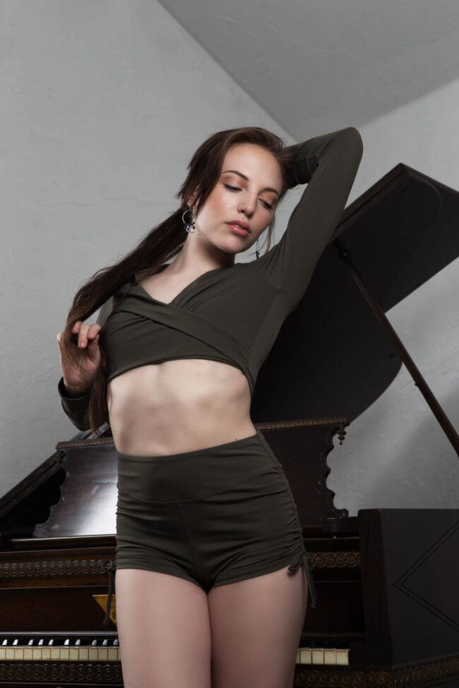 Glamour beauty youreprojecting olive green