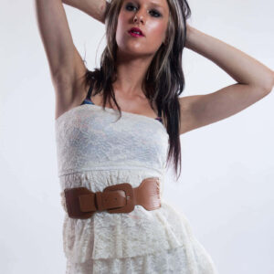 Glamour portrait Ambitious Sola White Dress