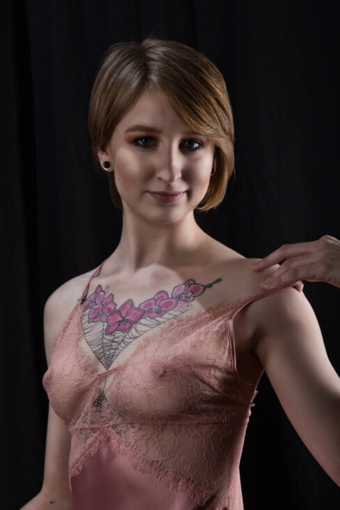 irina-volkoff-pink-sheer-baby-doll-outfit-moore-oklahoma