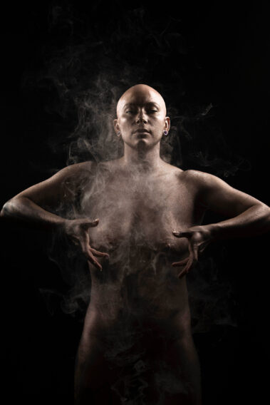 Gema Khaos Lavender Metallurgy themed photoshoot Oklahoma City, OK photographer