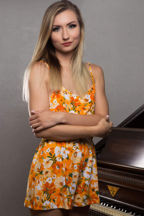 emma-sirus-flower-romper-orange-oklahoma-city-ok