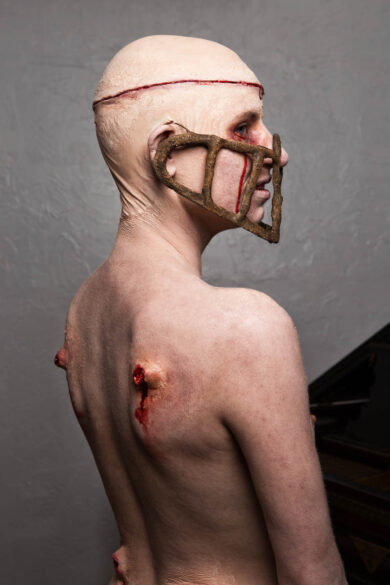 4eva.blonde-bald-caged-blood-suction-hose-moore-oklahoma-dark-art-ghosts