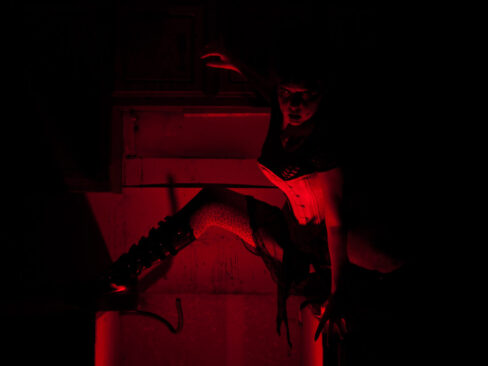 patientzero-corset-top-black-heels-evil-spencer-ok