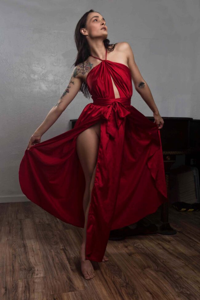 ayeonna-gabrielle-red-classical-satin-dress-austin-texas