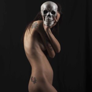 ayeonna-gabrielle-whispering-sweet-nothing-bones-skull-dark-art-dallas-tx