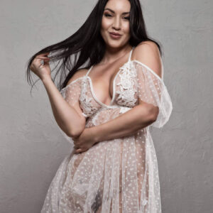 bella-burke-white-sheer-babydoll-brunette-oklahoma-city-ok