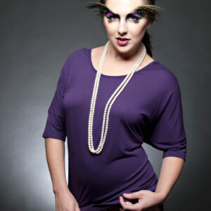 brenna-recipko-purple-pearl-necklace-feathers-themed-photo-shoot-oklahoma-city