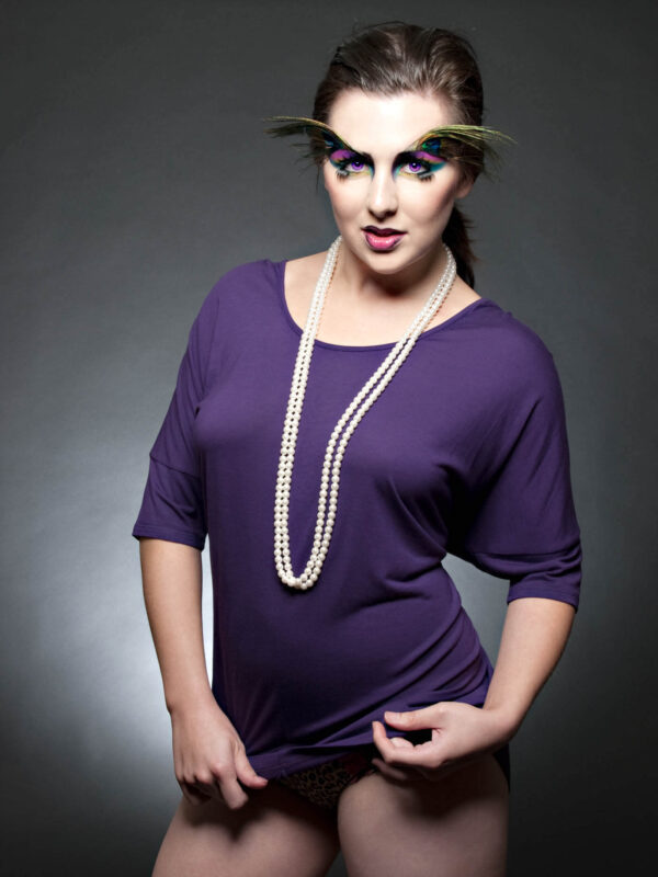 brenna-recipko-purple-pearl-necklace-feathers-themed-photo-shoot-oklahoma-city