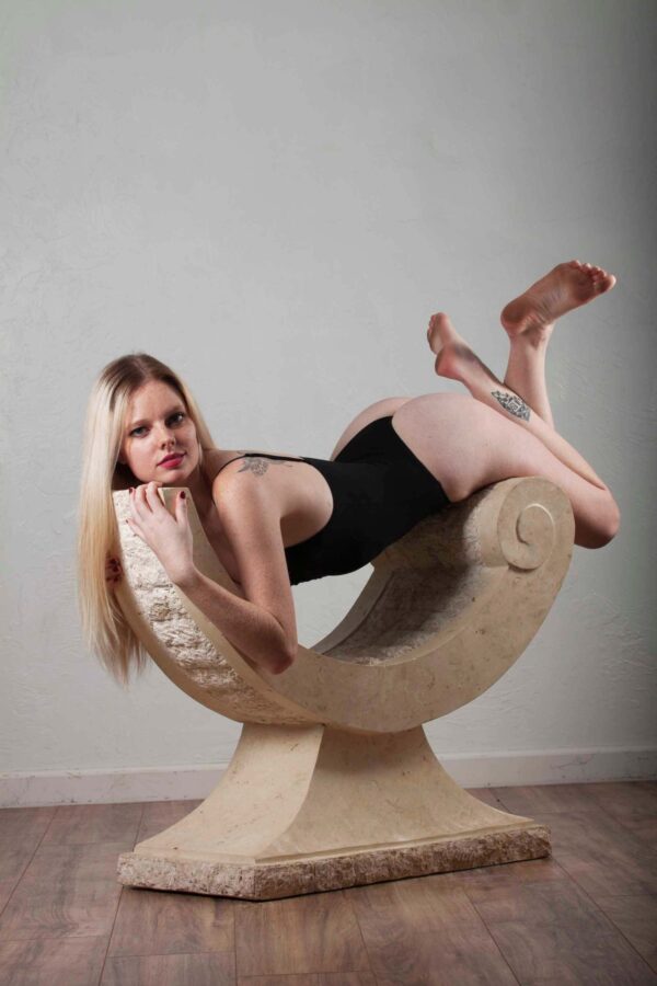 karli-mcghee-blonde-posing-on-u-shaped-furniture-moore-ok