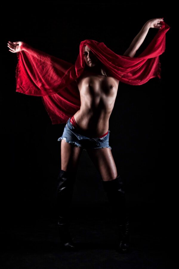 anonymous-red-and-flesh-jean-shorts-themed-photo-shoot-oklahoma-city-ok