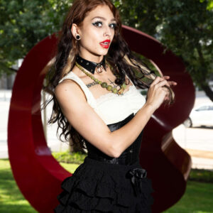 Dalia cabaret themed photo shoot Subtle Shades Photography portrait photographer