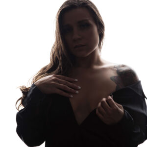 Samantha Evylyn boudoir portrait Norman, OK Subtle Shades Photography