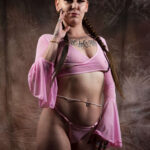 Nikki Haze pink outfit photo shoot Oklahoma City Subtle Shades Photography