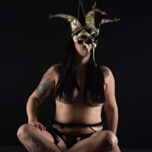 Allie Kat Carnivale themed photo session Norman OK photographer