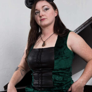 Jade Oakes Emerald green horned shoot Norman, OK Subtle Shades Photography