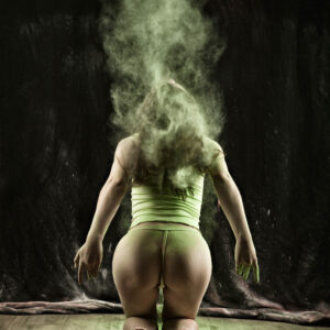 Jacqui S lime green ballerina Subtle Shades Photography