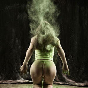 Jacqui S lime green ballerina Subtle Shades Photography