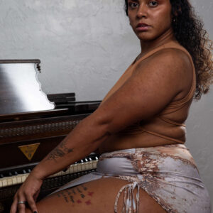 Ary Kali Pretty by piano portrait shoot Del City OK