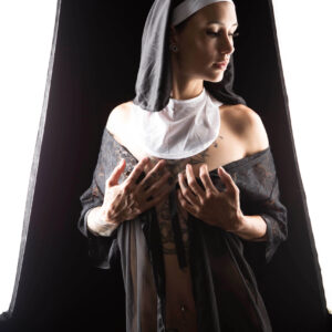 GreasyRose Sin themed portrait session Oklahoma City OK