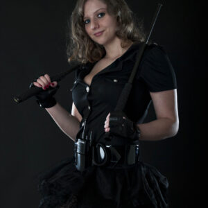Casey Coufal sexy cop oufit themed photo shoot