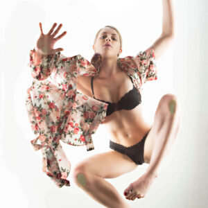 Bianca Brunson Seen From Below Floral Robe Woodward OK