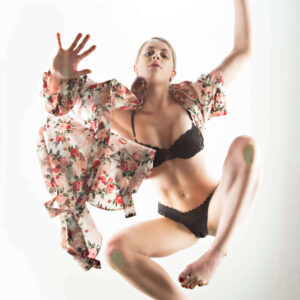 Bianca Brunson Seen From Below Floral Robe Woodward OK