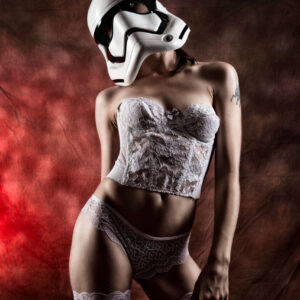 Melancholic storm trooper cosplay shoot Norfolk VA photographer