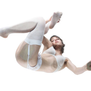 Melancholic Seen From Below themed portrait shoot Norfolk VA