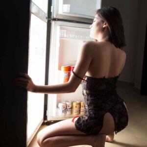 Chen Gomilao midnight snacking Cebu City Philippines model