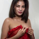 Chen Gomilao red boudoir themed photo shoot Cebu City Philippines