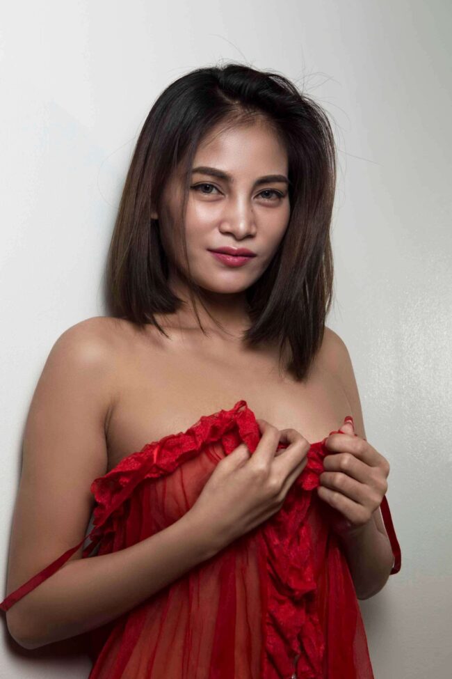 Chen Gomilao red boudoir themed photo shoot Cebu City Philippines