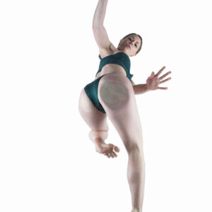 Bianca Brunson seen from below creative shoot Woodward OK