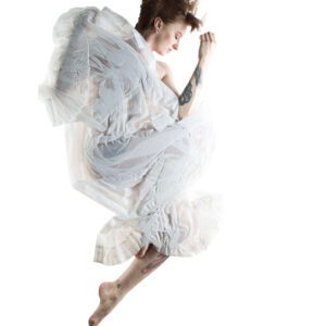 Irina Volkoff showing how she sleeps Charlotte North Carolina