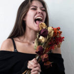 Lil Bit Flower Themed portrait session Choctaw, OK