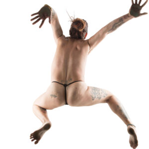 Danielle Helton sexy themed portrait session Seen From Below