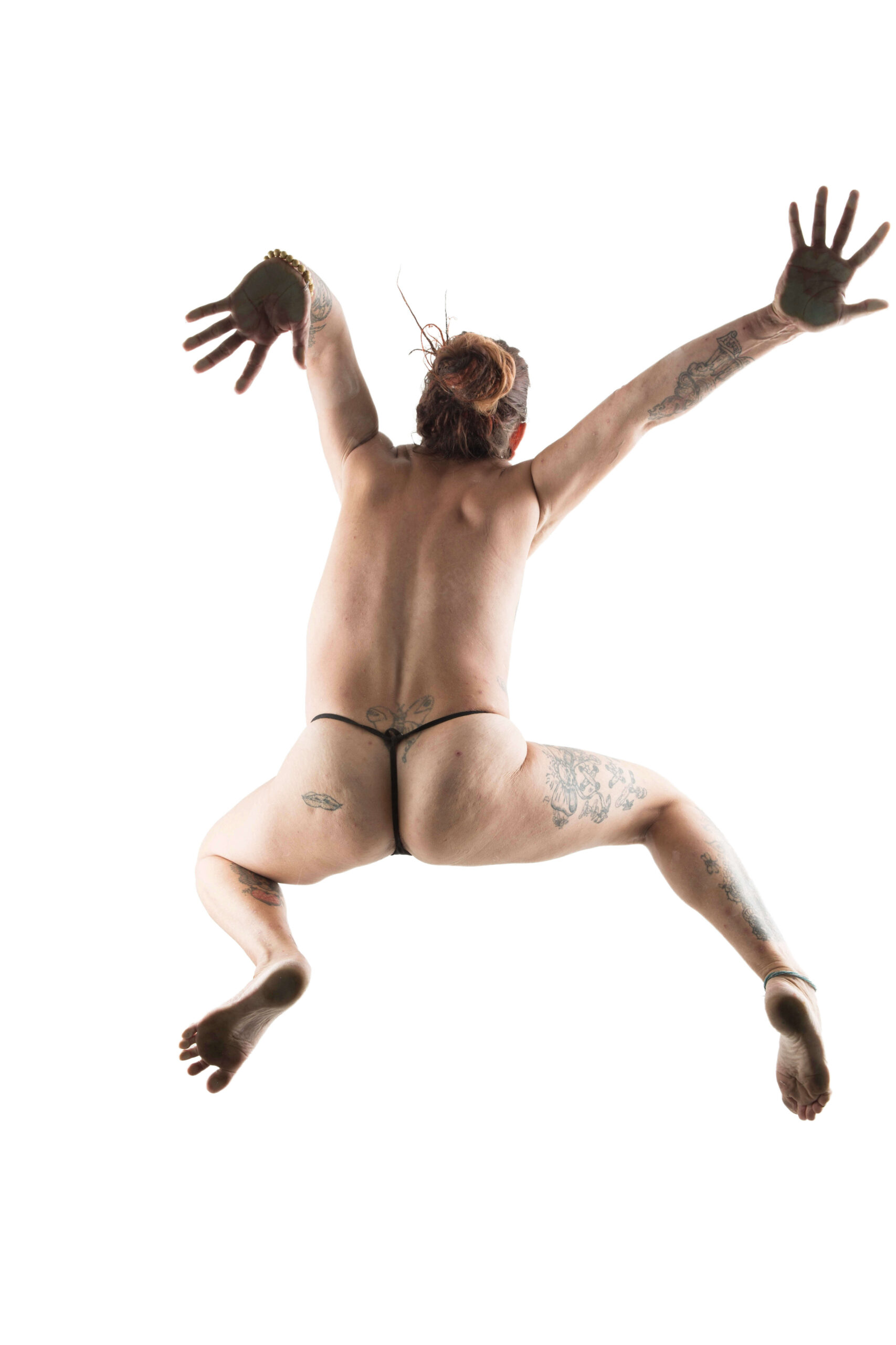 Danielle Helton sexy themed portrait session Seen From Below