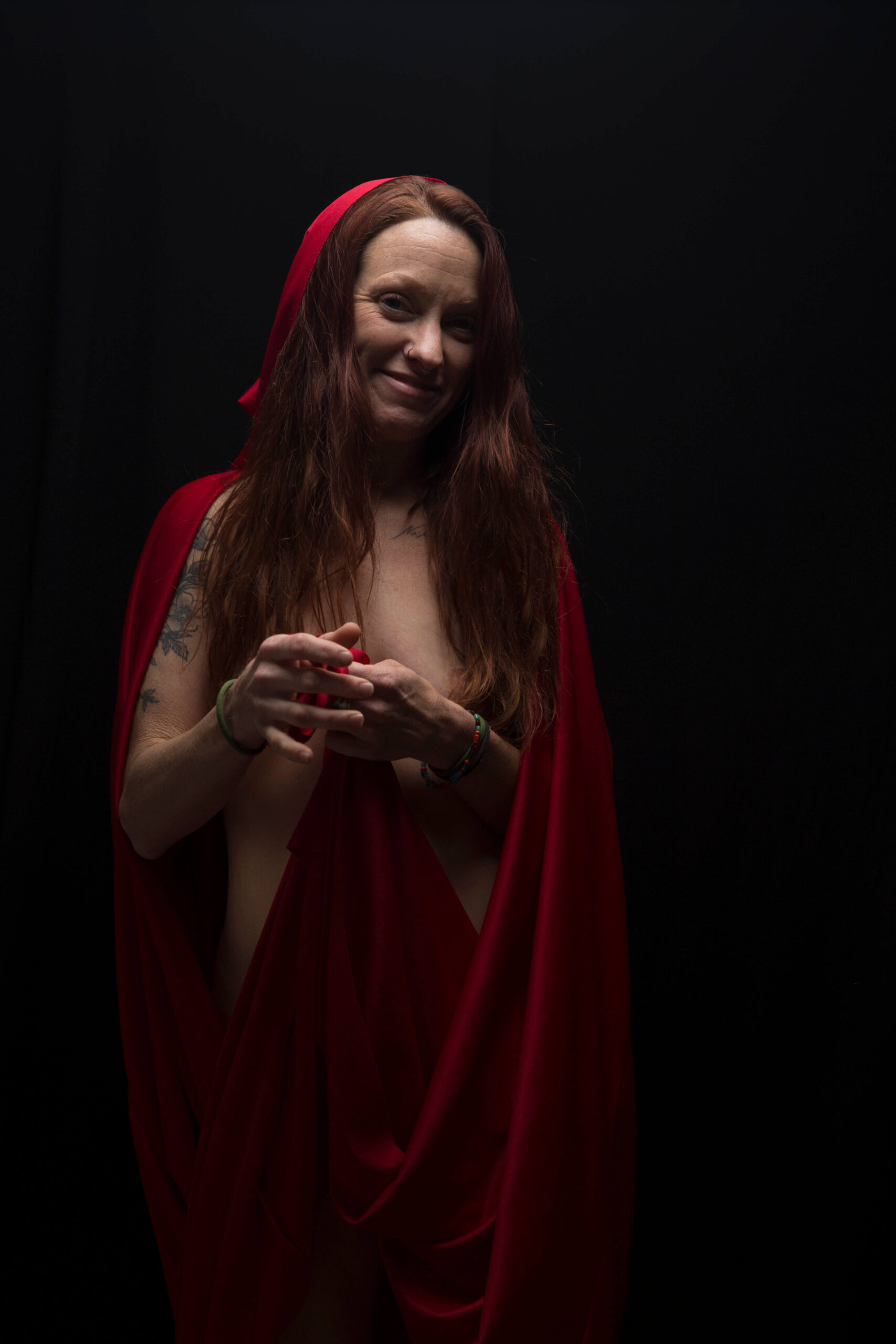 Sunshineandsmoke927 red and flesh themed boudoir themed photo shoot Oklahoma City, OK