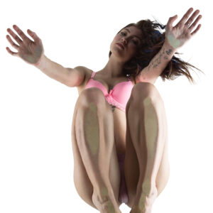 Aallieexo pink and purple outfit Seen From Below creative project
