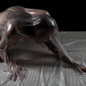 April Marie dark themed vacuum seal photo session Norman, OK