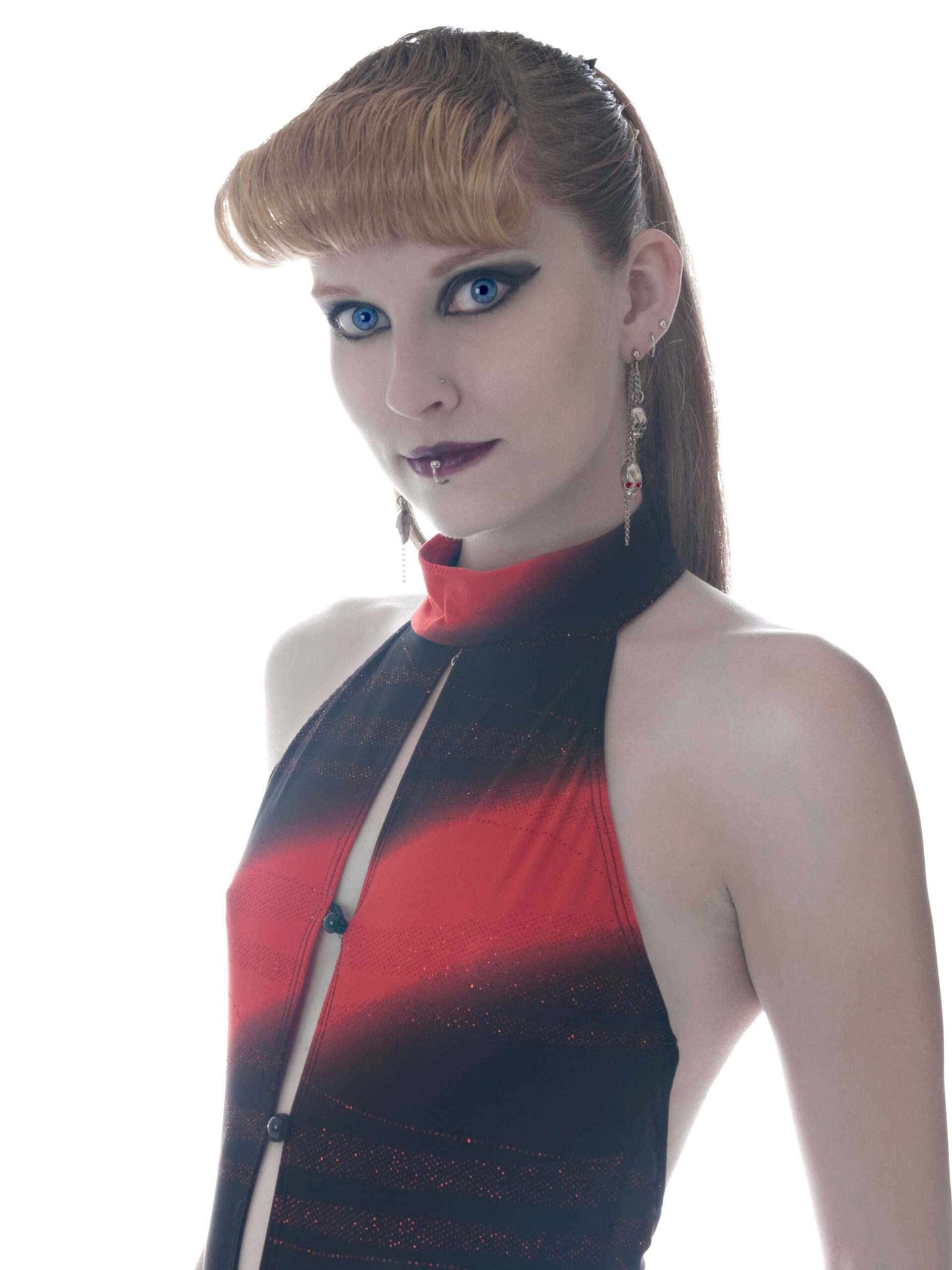 Rose Gothique alternative fashion shoot Midwest City, OK