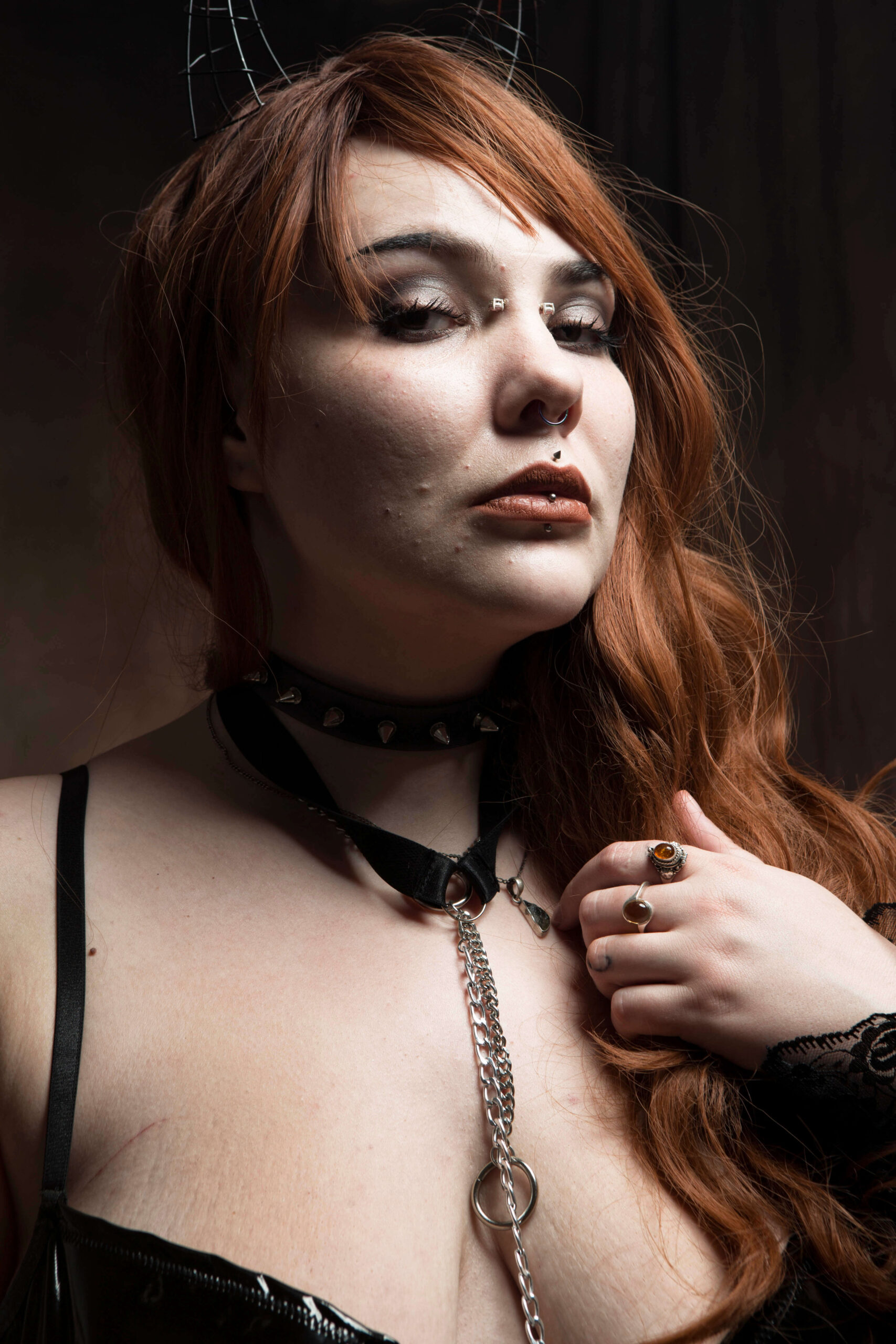 El The Belle alternative model chains dark art shoot Oklahoma City, OK
