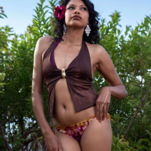 Lemon Drop chocolate top bikini outfit swimwear Oklahoma Lakes