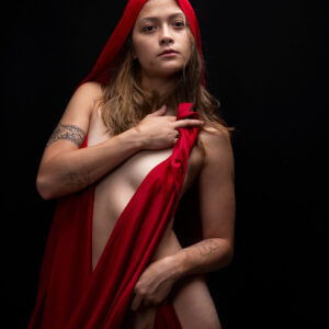Amasaman05 red and flesh boudoir dark art shoot Oklahoma City, OK