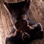 Maxi Soule cocoon themed portrait shoot on the floor Midwest City, OK